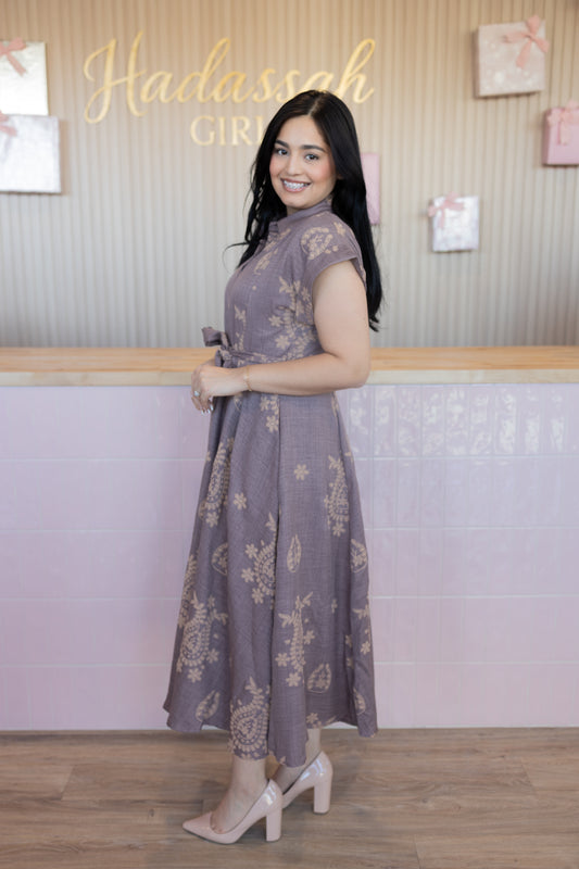 Eloise Brown maxi dress