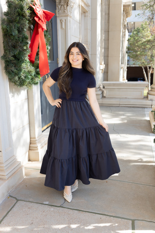 Yarelly Navy Dress
