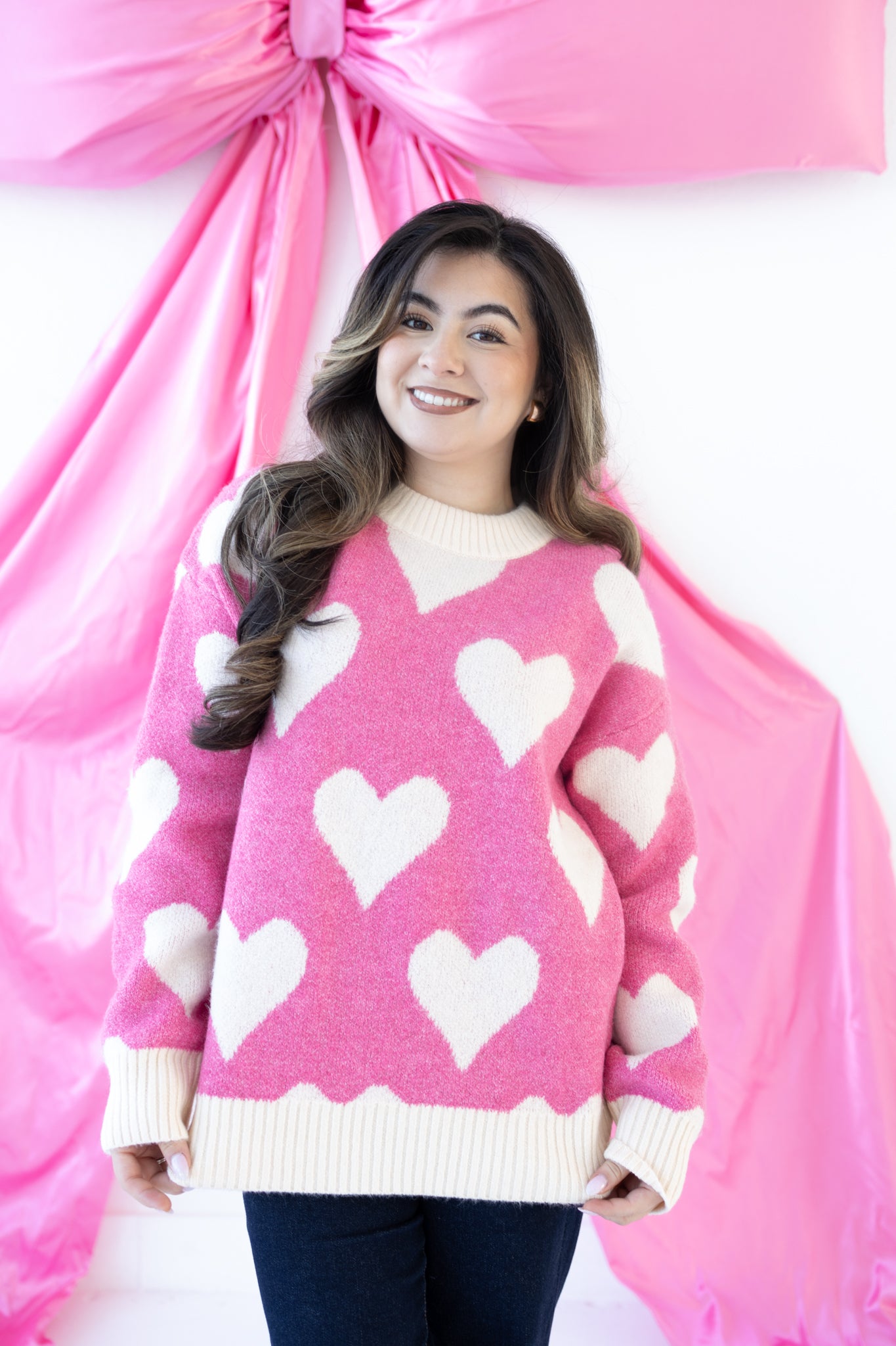 Sweetheart Pink Sweater