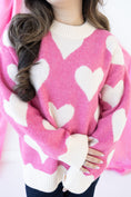 Load image into Gallery viewer, Sweetheart Pink Sweater
