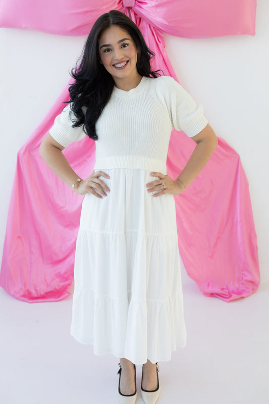 Nora Cream Dress