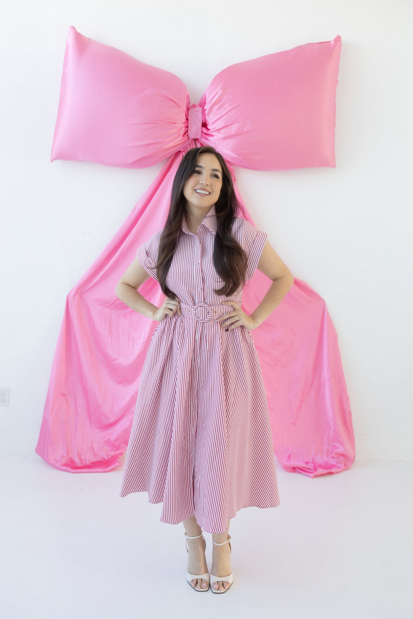 Rosie Red Midi Dress