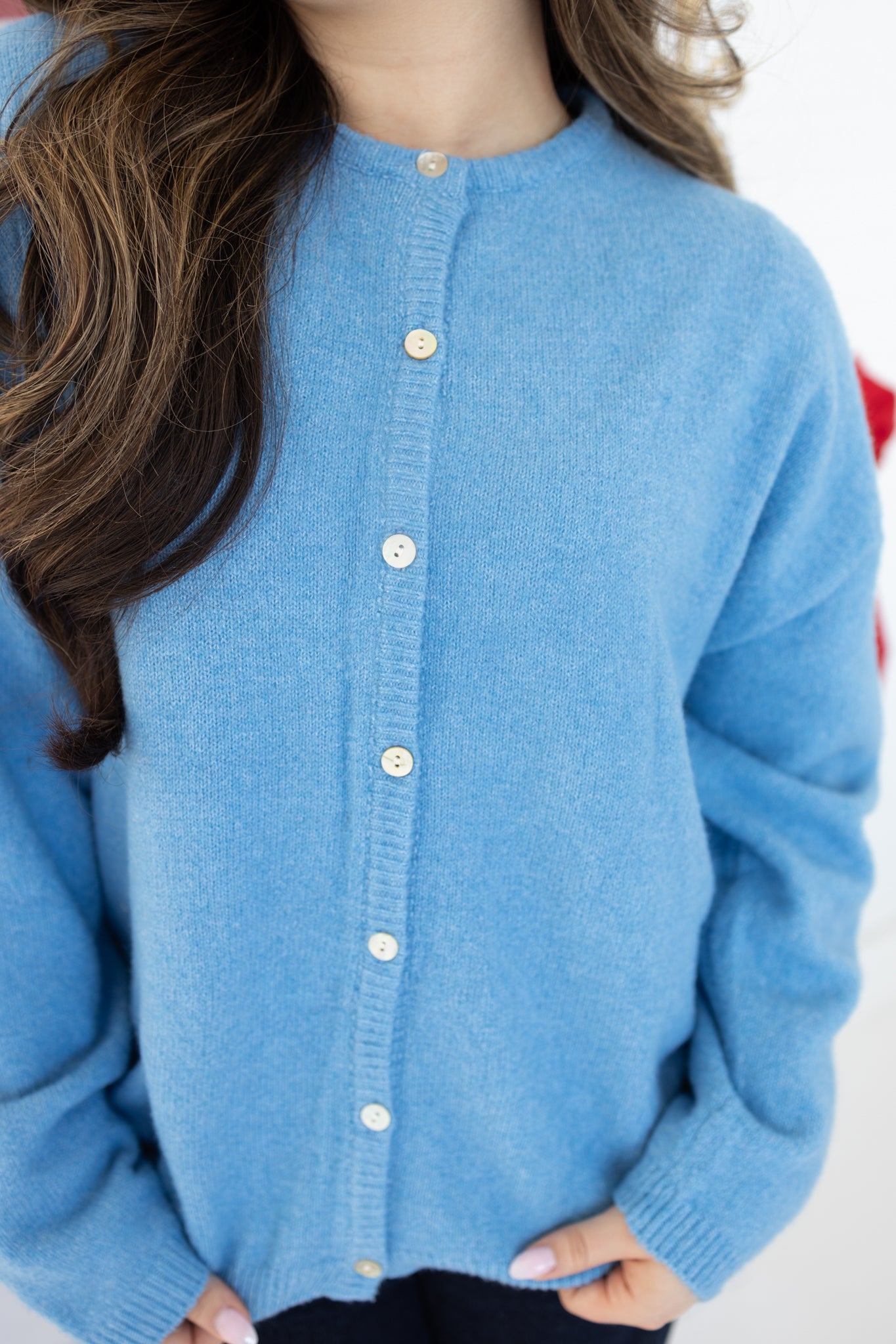 Helena Blue Cardigan