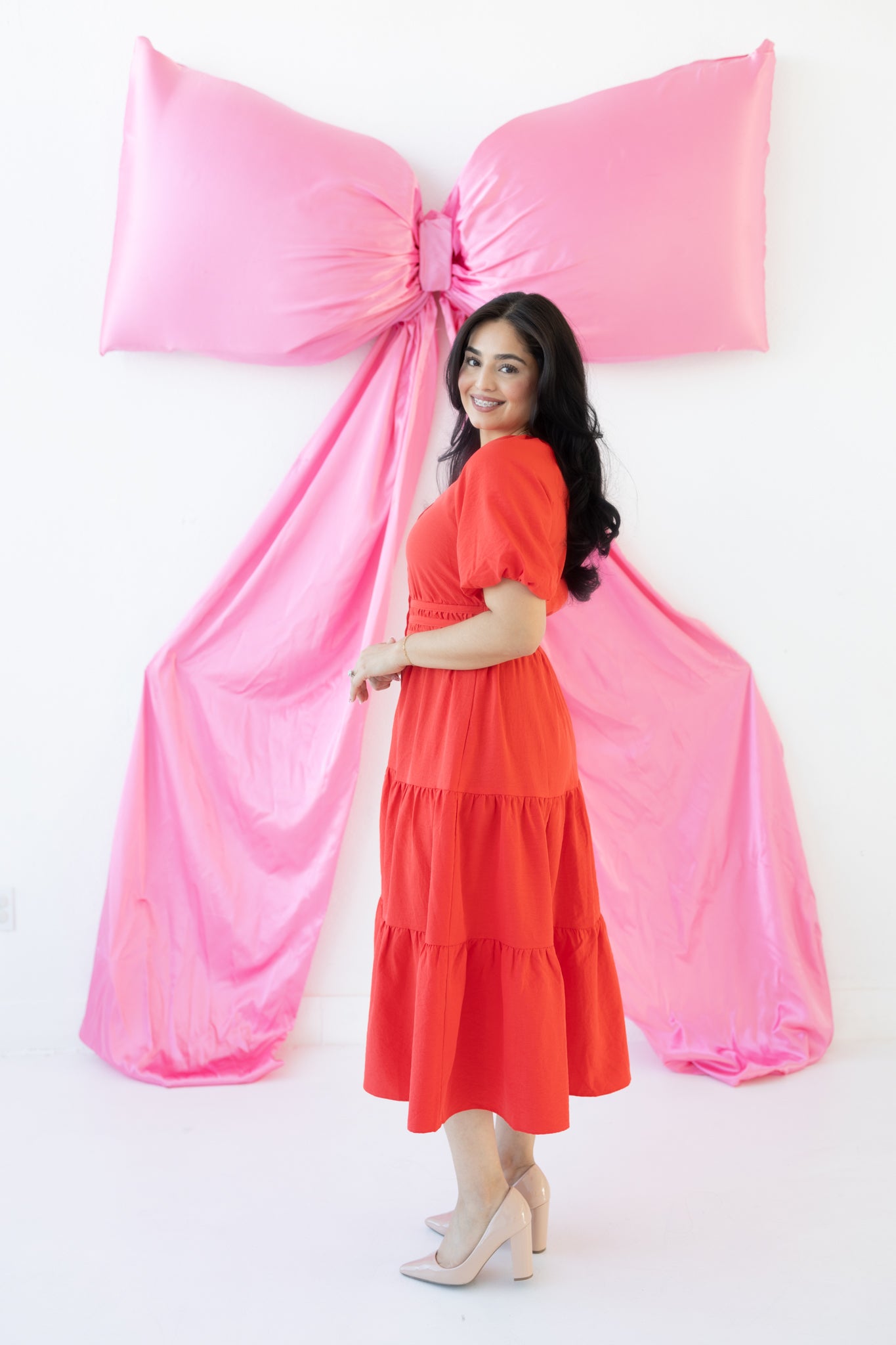 Cherry Midi Dress
