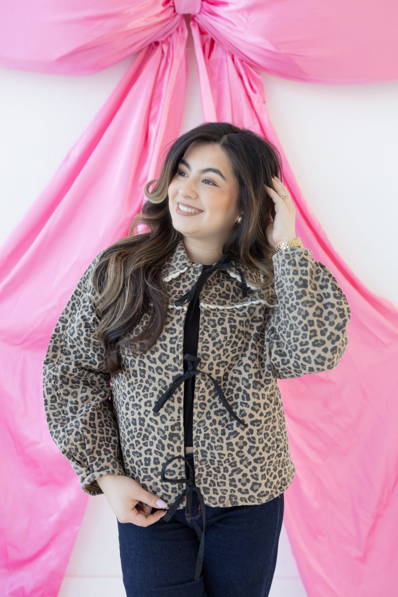 Odette Leopard Jacket