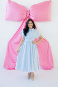 Load image into Gallery viewer, Vivienne Blue Midi Dress
