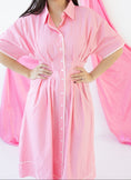 Load image into Gallery viewer, Amorette Pink Midi Dress
