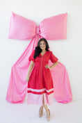 Load image into Gallery viewer, Valentina Red Midi Dress
