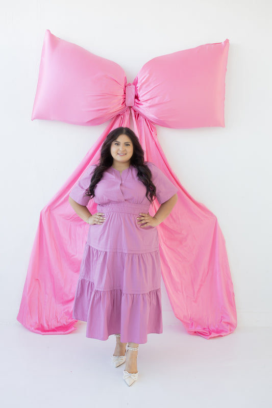 Selah Muave Pink PLUS Dress