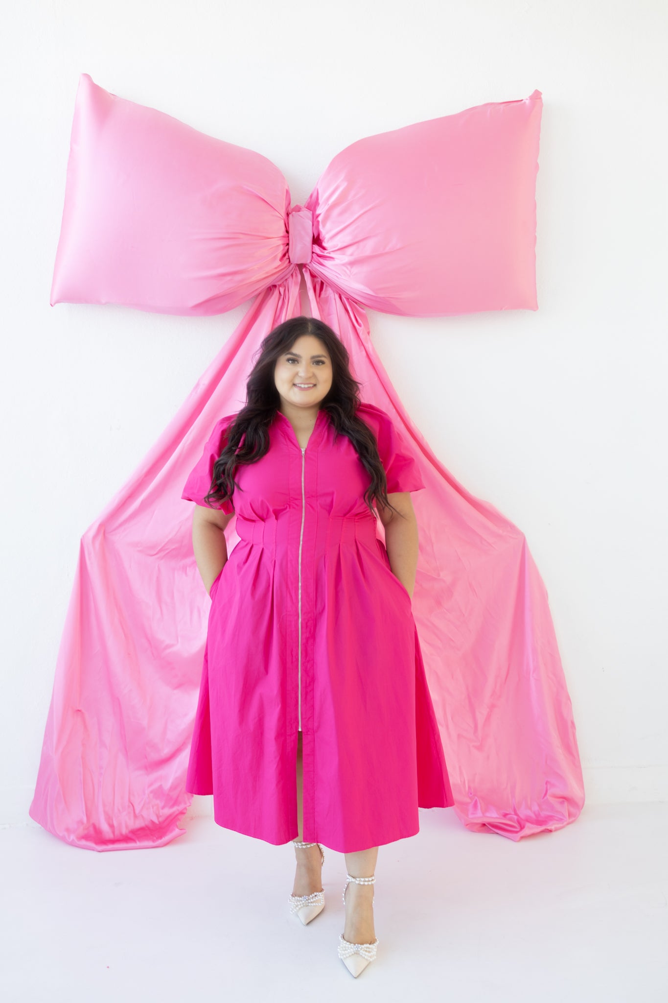 Be Mine Midi PLUS Dress