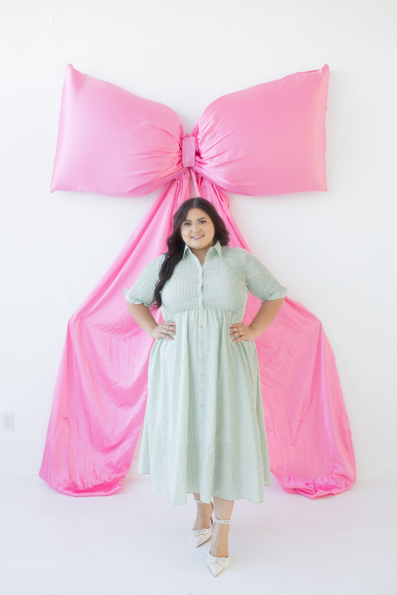 Mabel Gingham Dress
