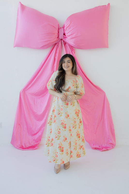 Petals Of Love Midi Dress