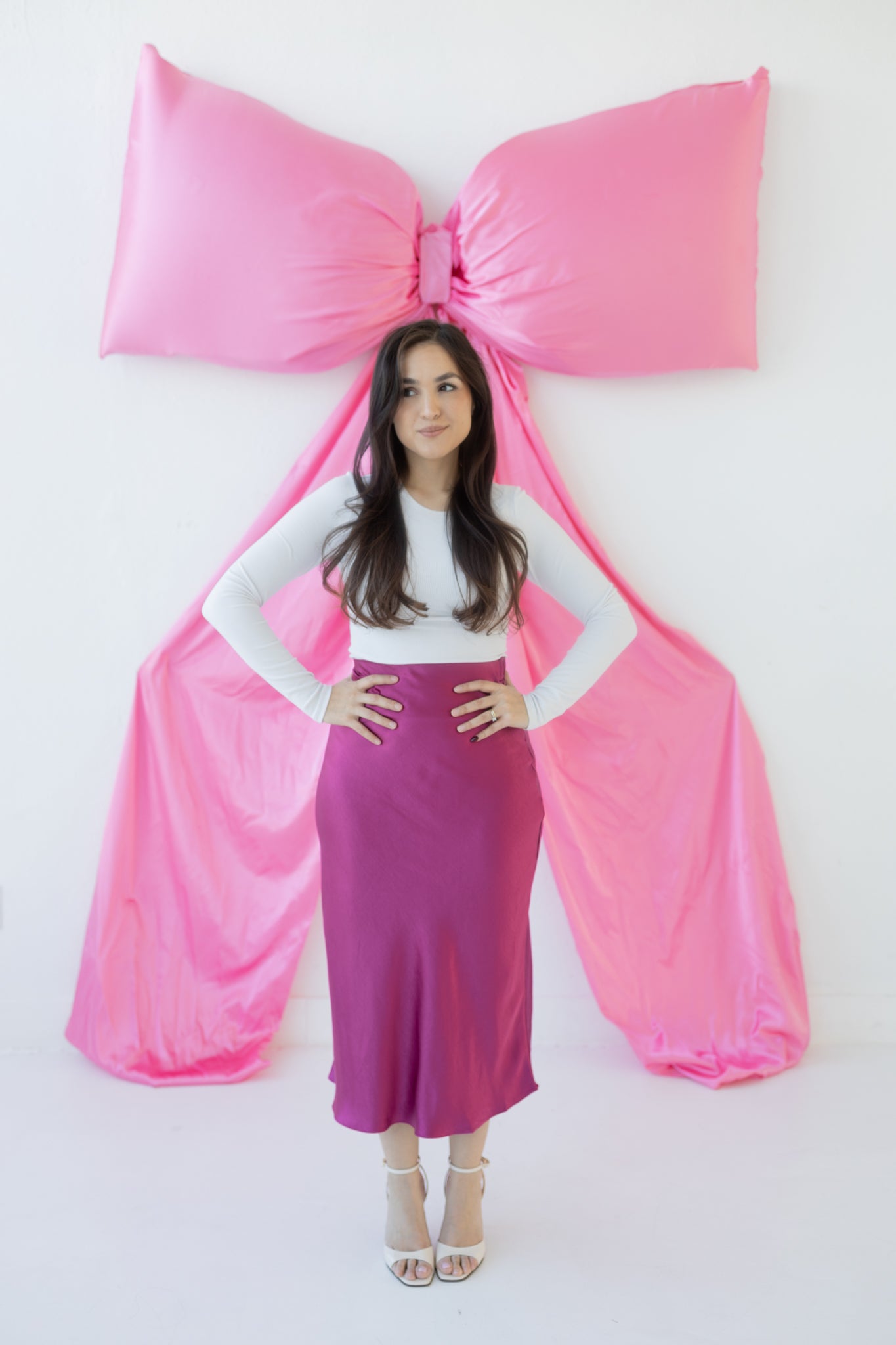 Valen Mulberry Skirt