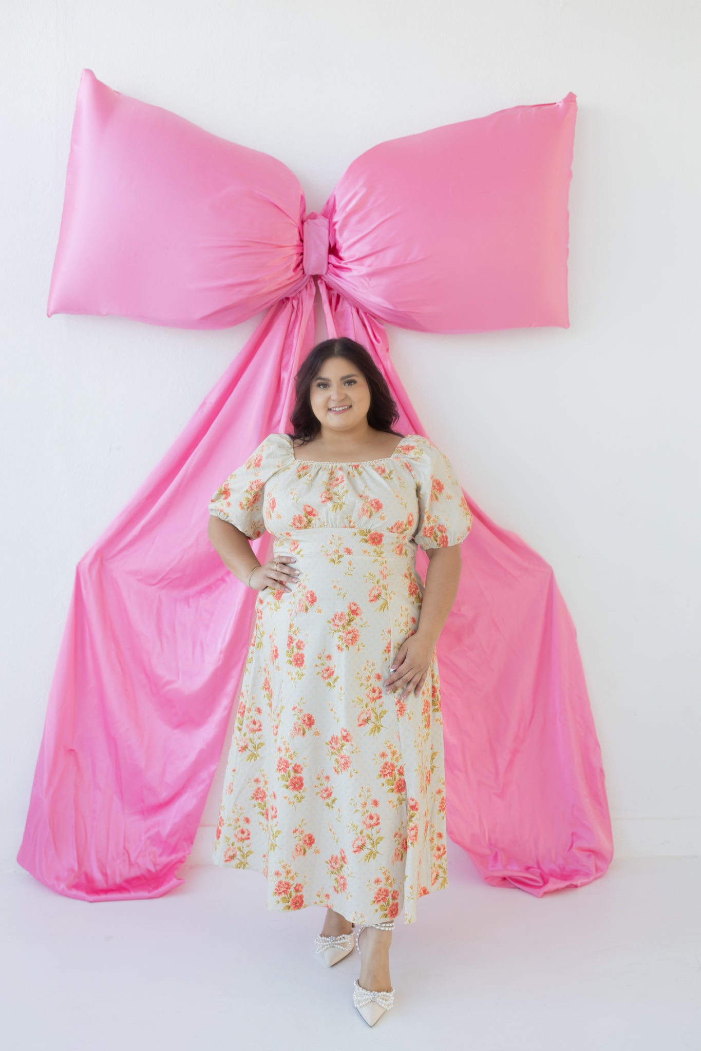 Petals Of Love Midi Dress