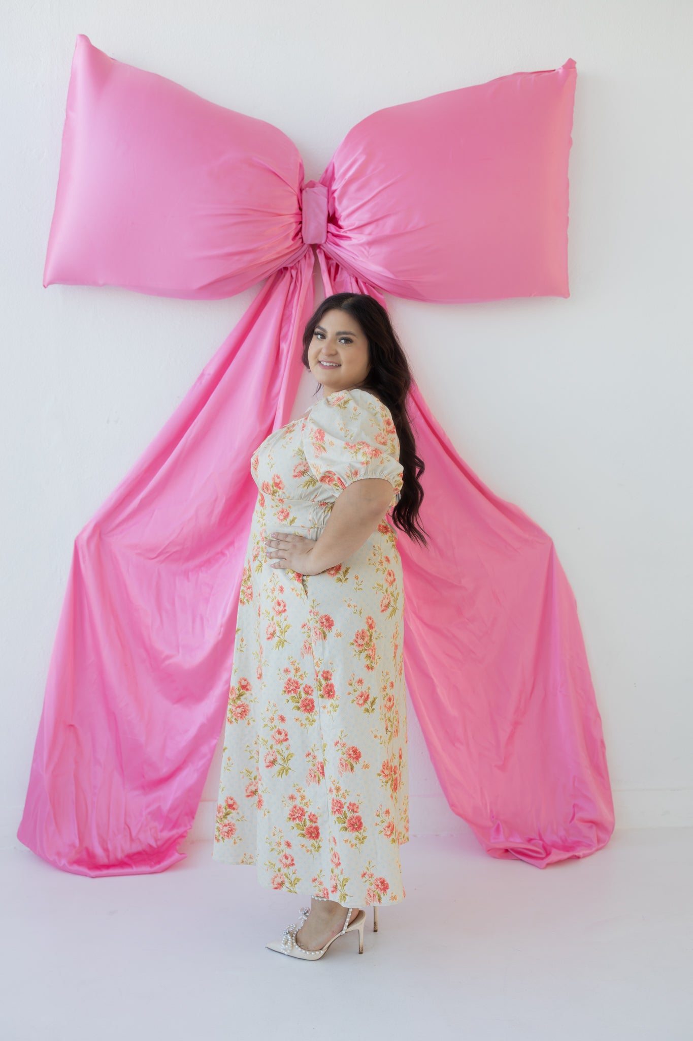 Petals Of Love Midi Dress