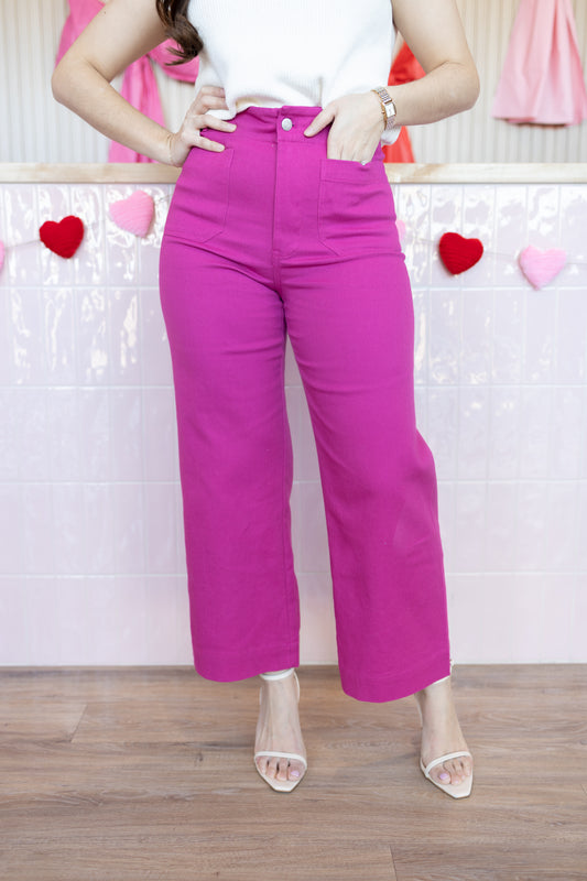 Chloe Fuchsia Jeans