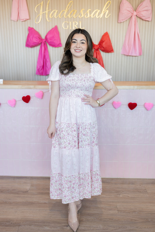 Leilany Multi Pink Dress