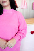 Load image into Gallery viewer, Rosabelle Bubblegum Pink Sweater
