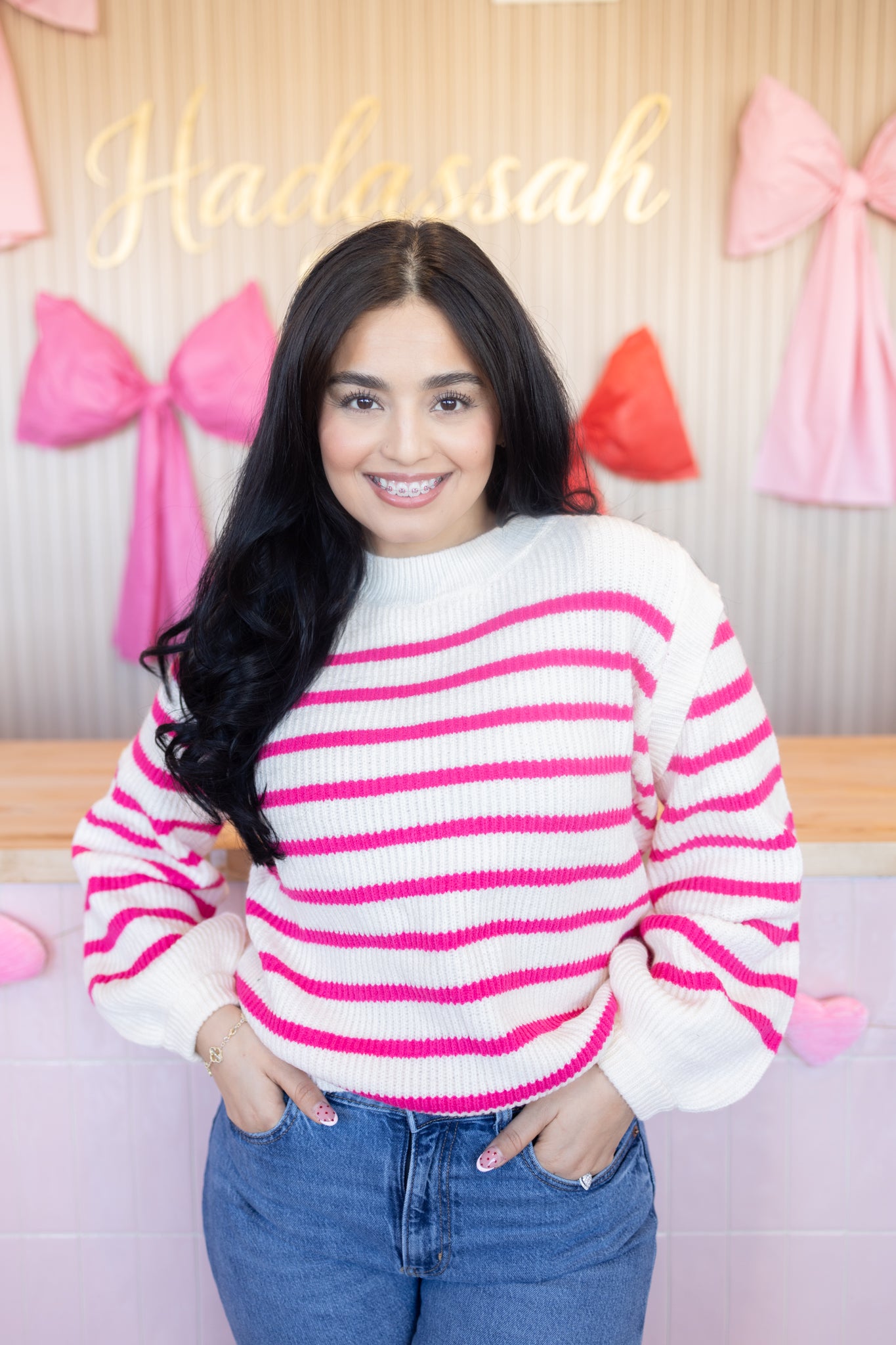 Bella Pink Sweater