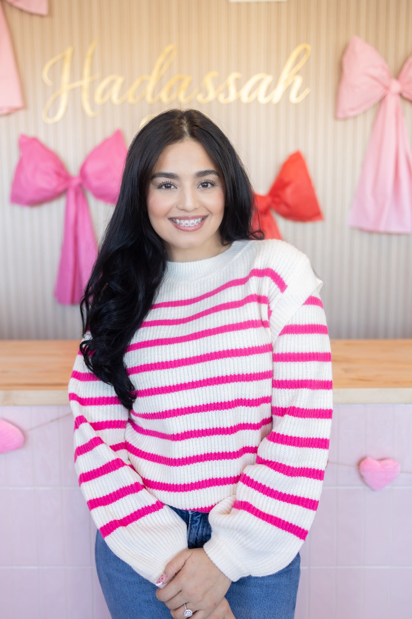Bella Pink Sweater
