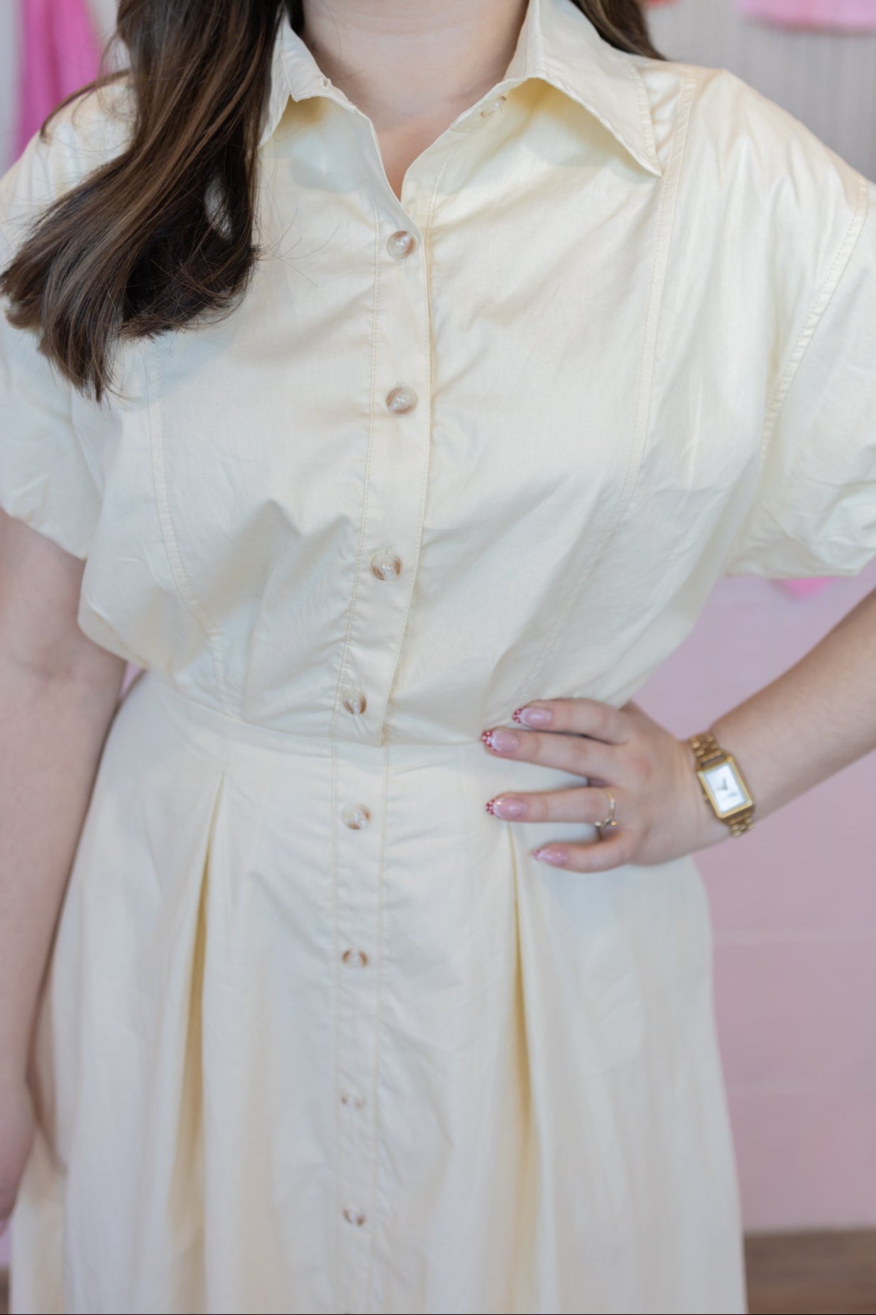 Ember Yellow Dress