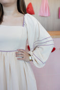 Load image into Gallery viewer, Gabriella cream midi dress
