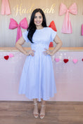 Load image into Gallery viewer, Alinaa Blue Midi Dress

