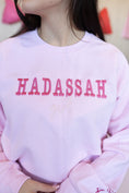 Load image into Gallery viewer, Hadassah Girl Pink Crewneck
