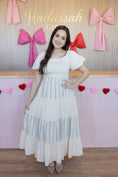 Load image into Gallery viewer, Eliana cream/sage Dress
