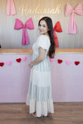 Load image into Gallery viewer, Eliana cream/sage Dress
