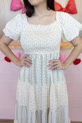 Load image into Gallery viewer, Eliana cream/sage Dress
