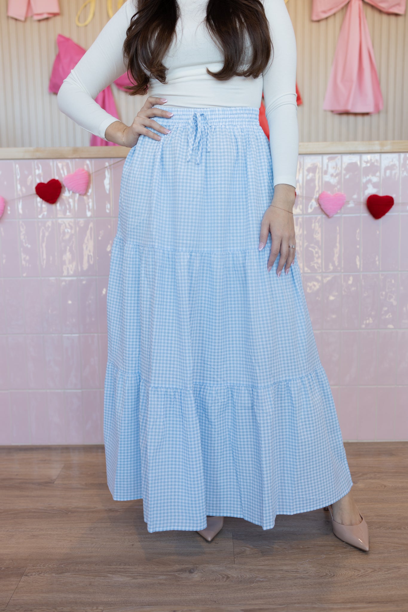 Delany Blue Skirt