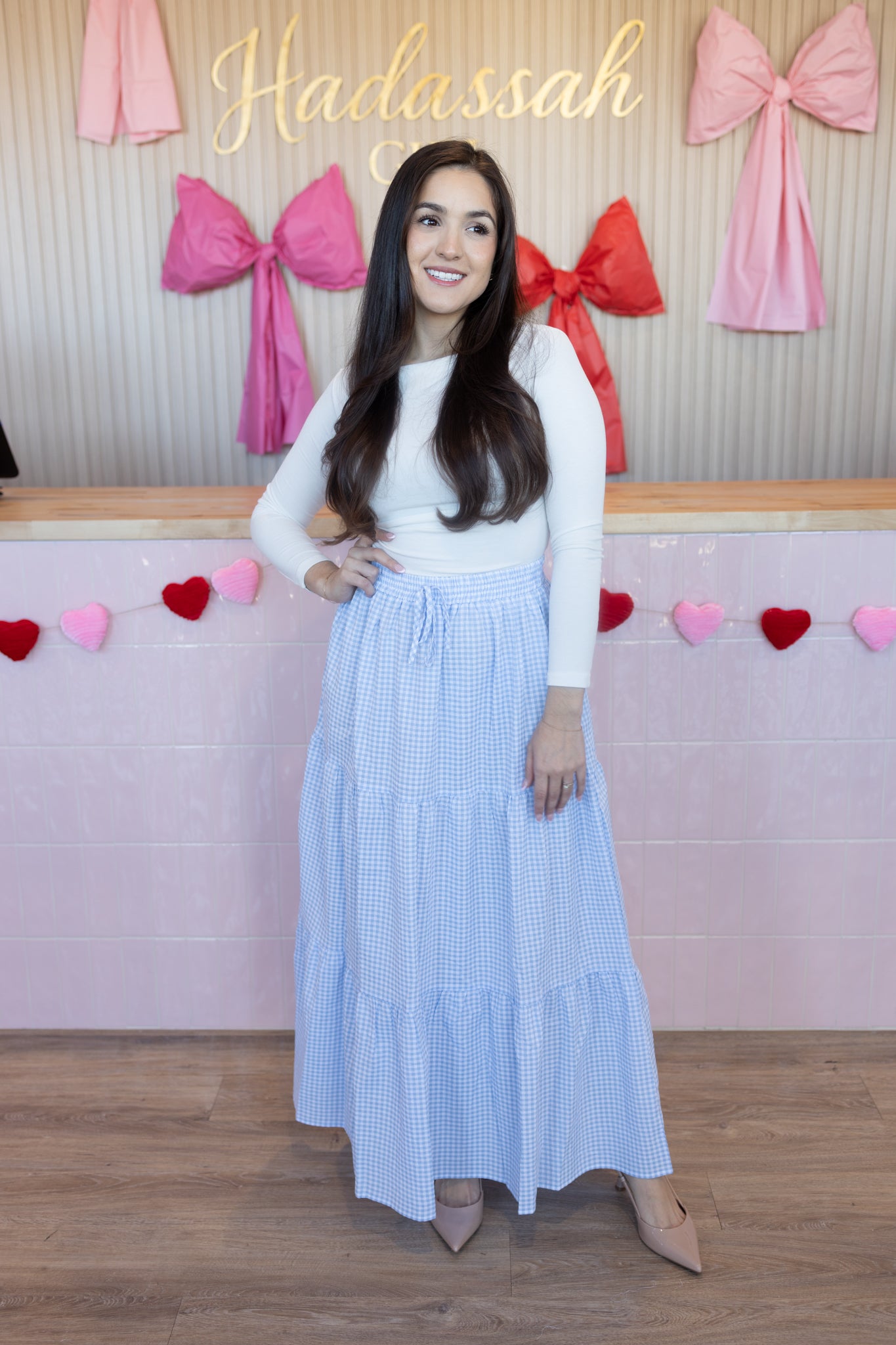 Delany Blue Skirt