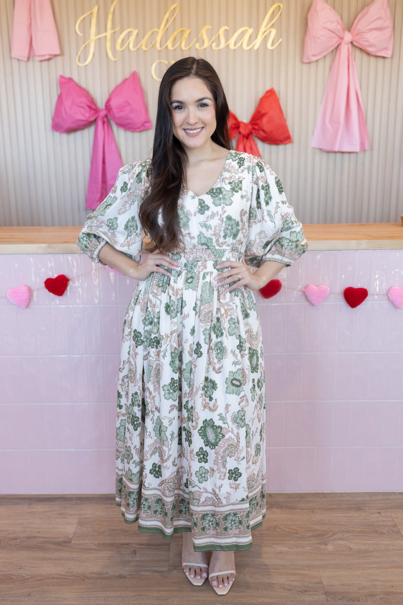 Naya Olive Dress