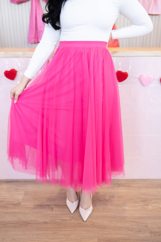 Ivy Pink Skirt (MOMMY & ME)