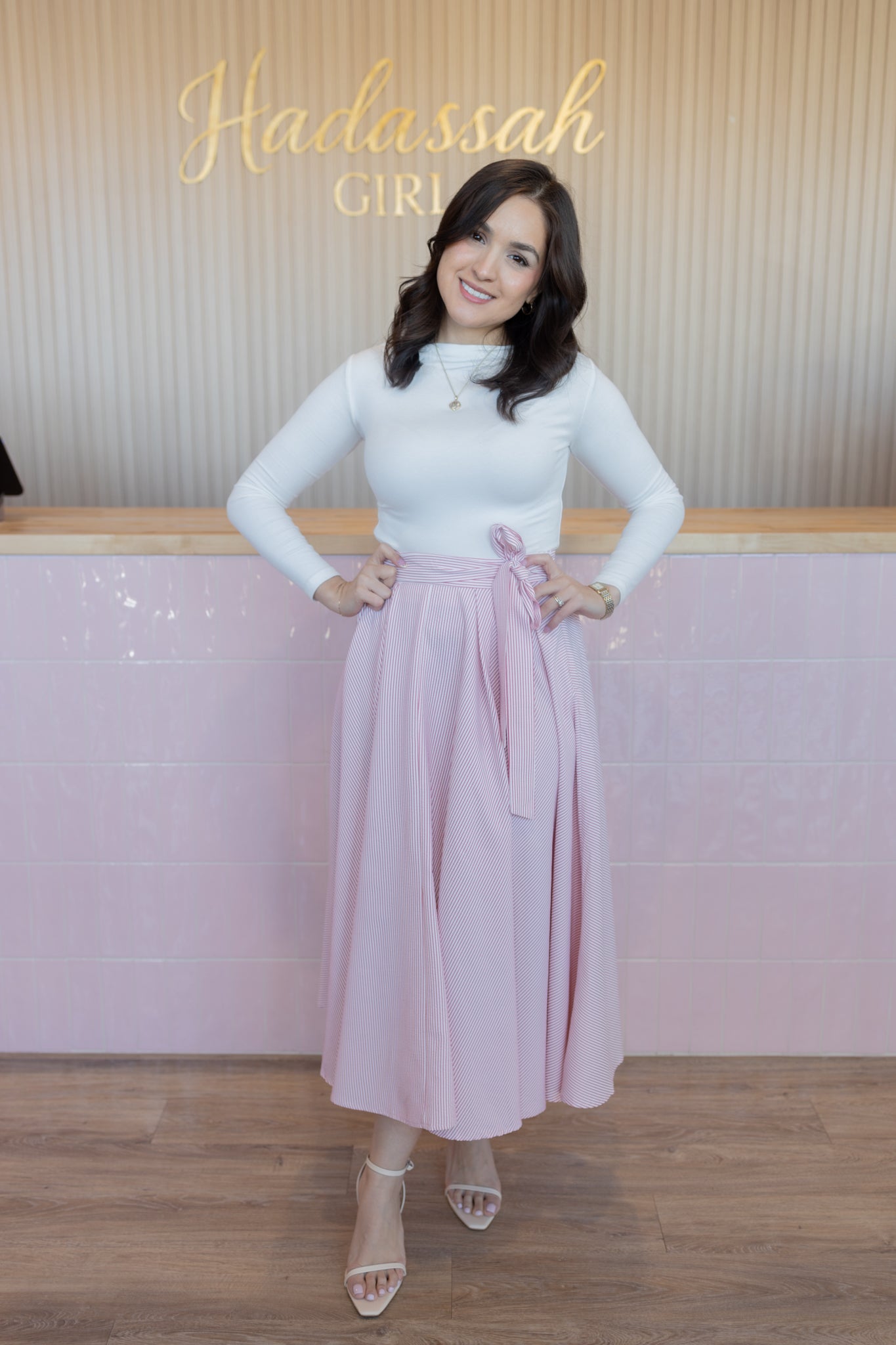 Lenny Red Skirt