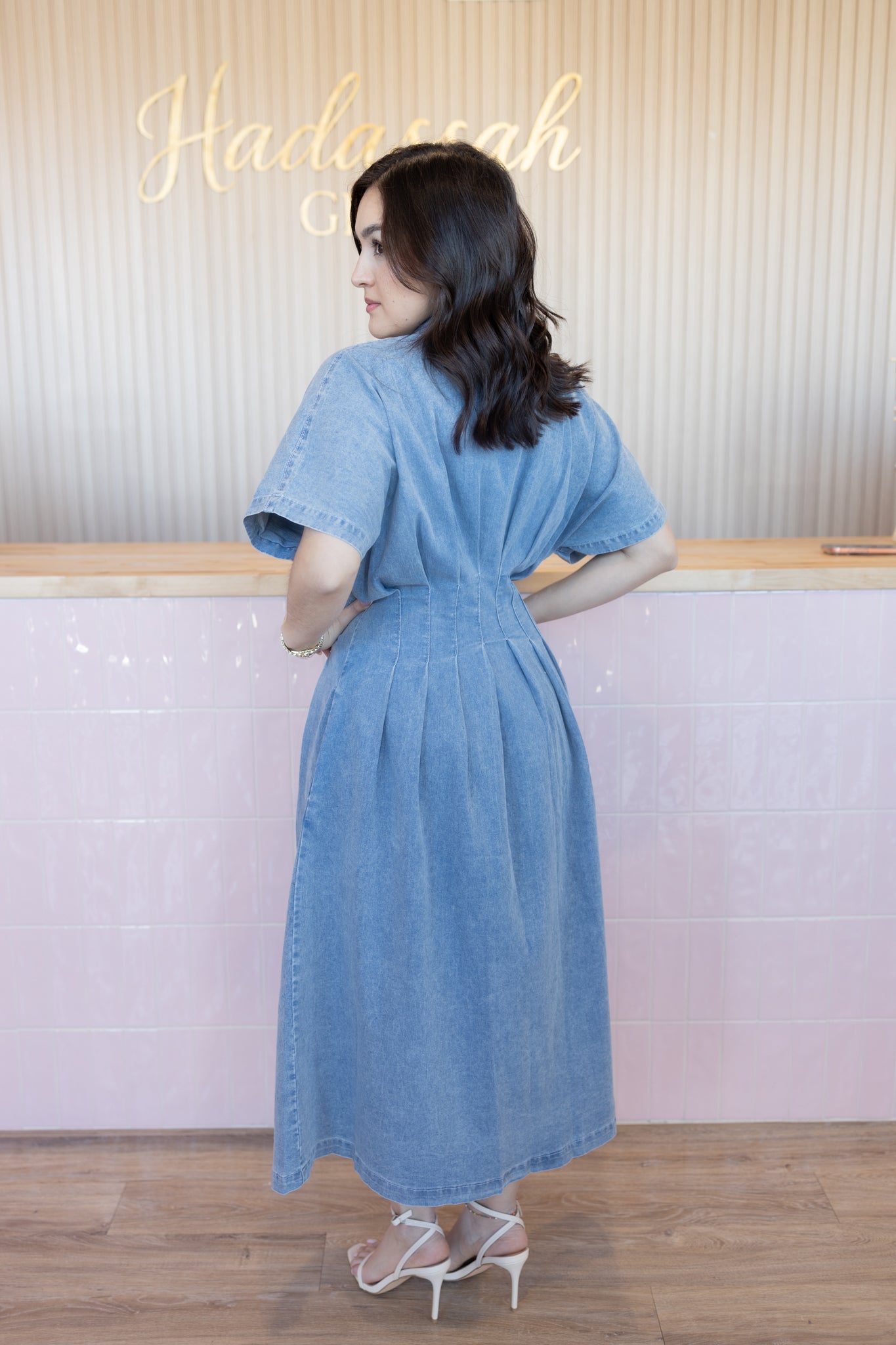 Amorette Denim Dress