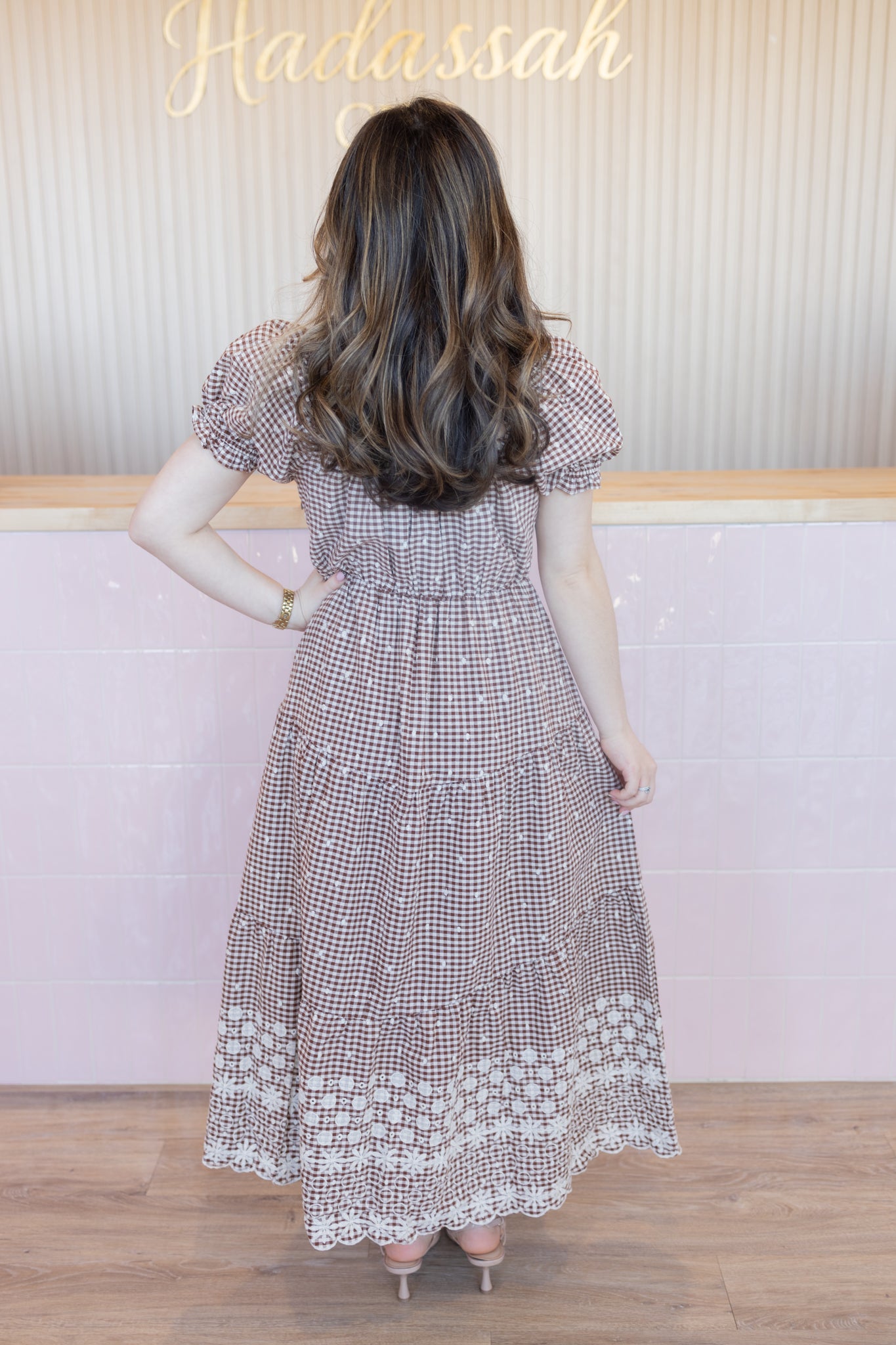 Iris Brown Dress