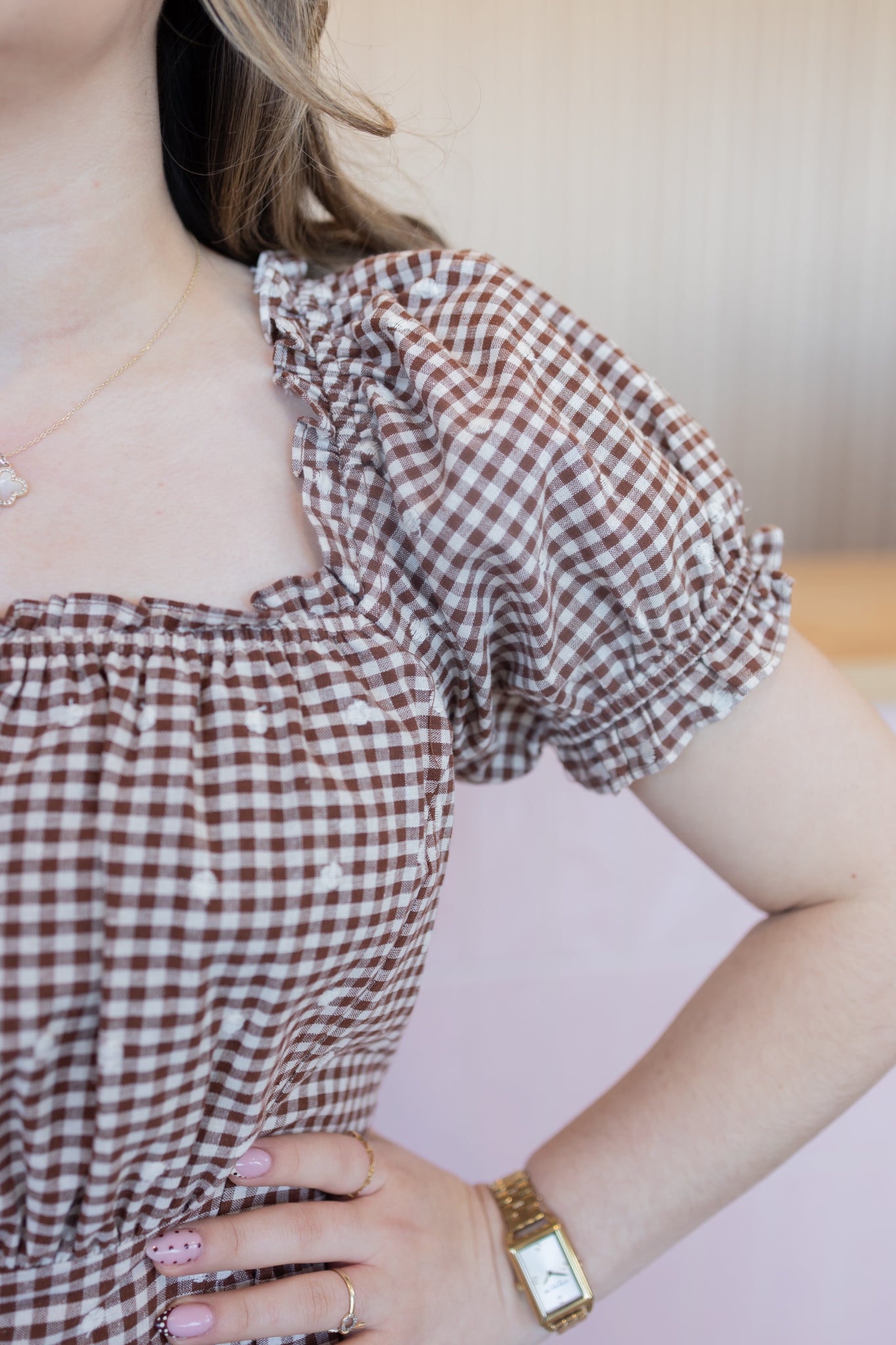 Iris Brown Dress