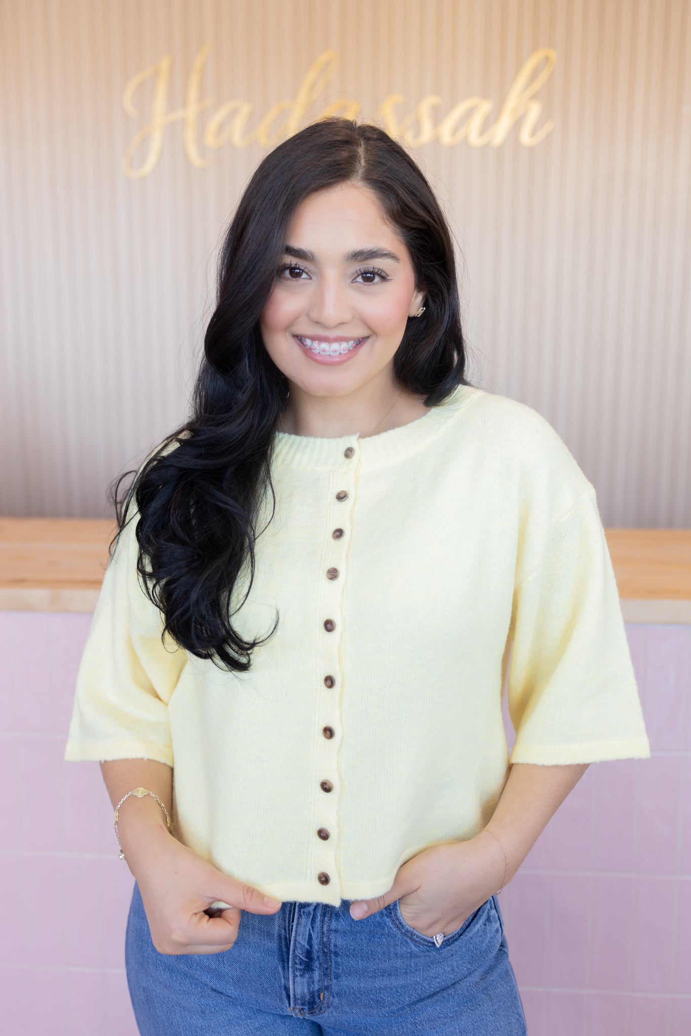 Aylany Butteryellow Cardigan