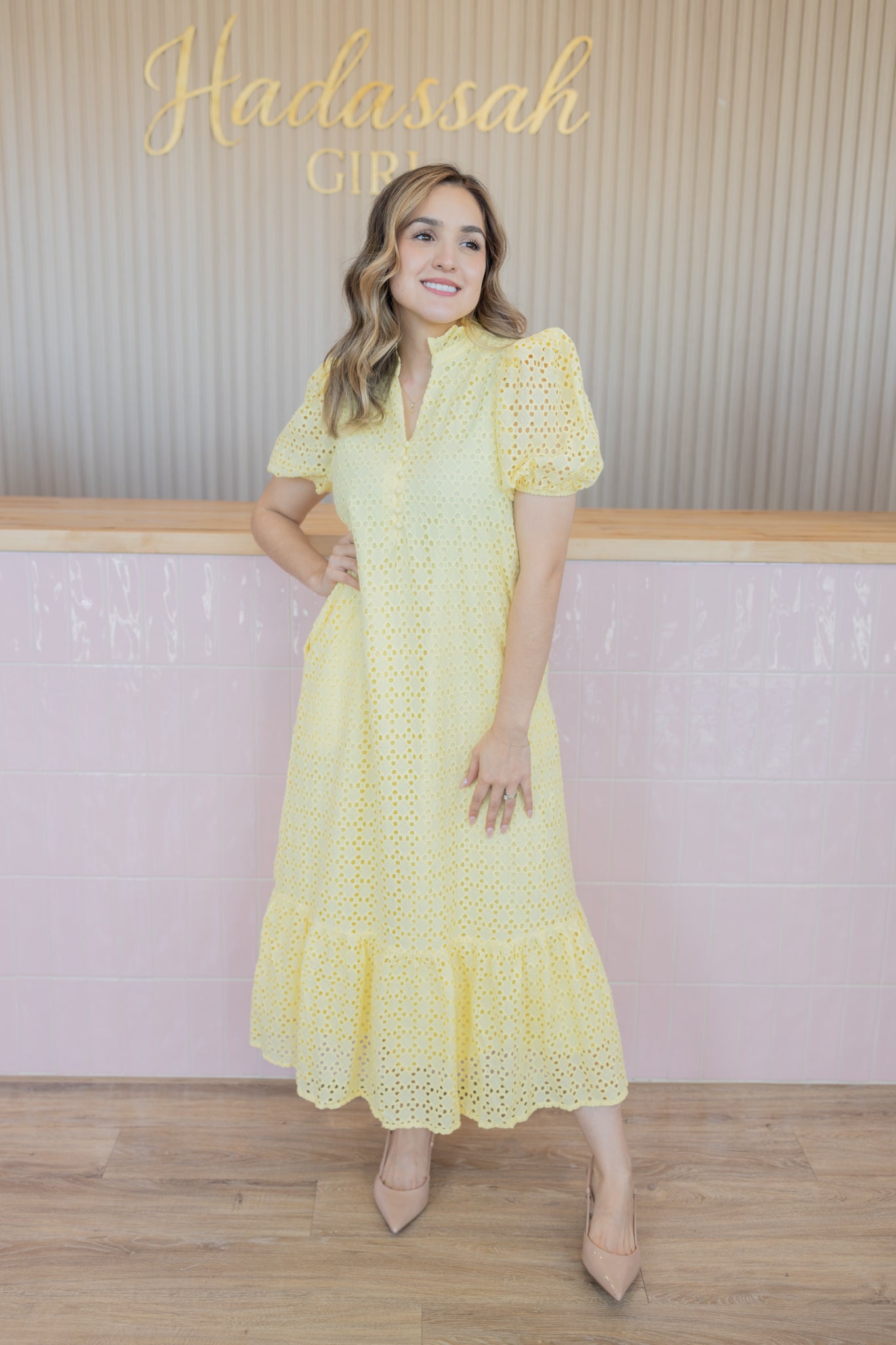 COSTAL MUSE YELLOW DRESS