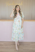 Load image into Gallery viewer, HANNAH PINK FLORAL DRESS
