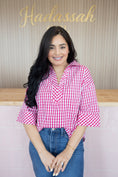 Load image into Gallery viewer, ISSAH PINK BLOUSE
