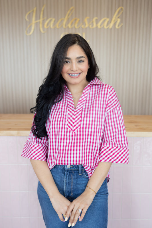 ISSAH PINK BLOUSE