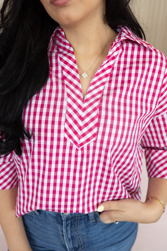 ISSAH PINK BLOUSE