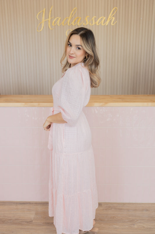 CENIA PINK MAXI DRESS