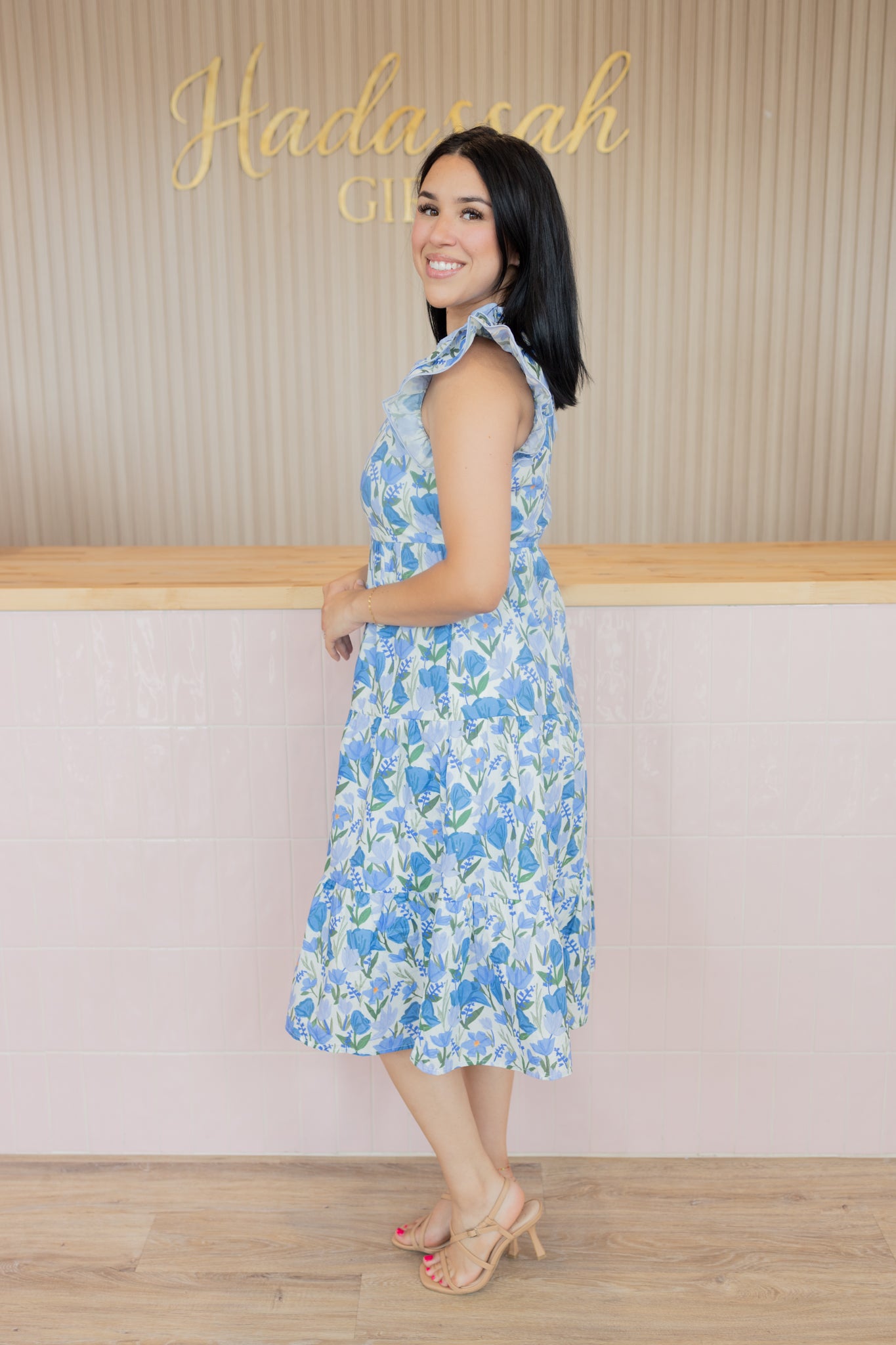 Gracefully blue Dress (Mommy & me)