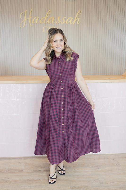 BRISSA WINE DRESS