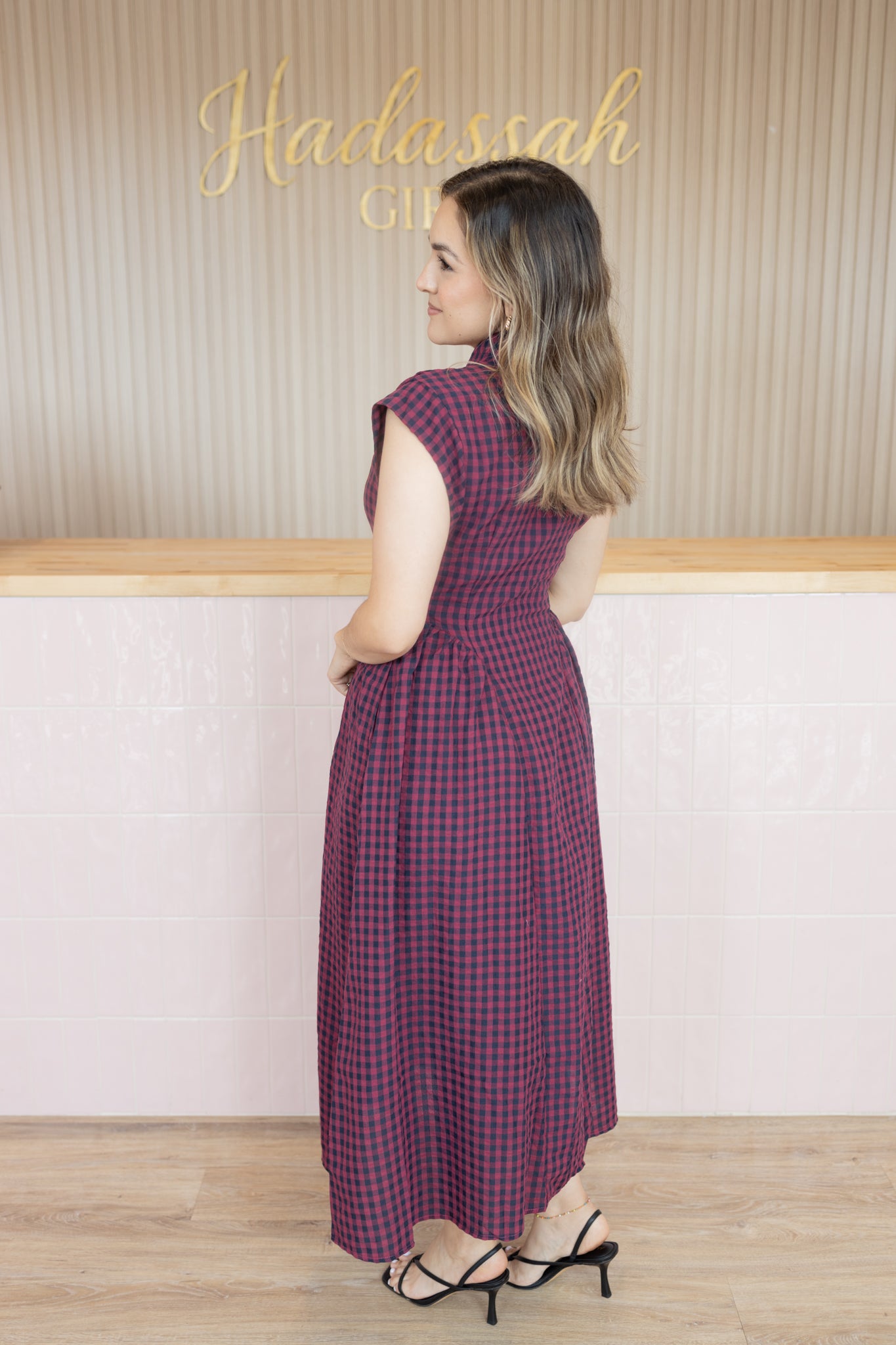 BRISSA WINE DRESS