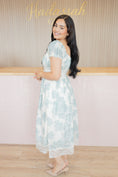 Load image into Gallery viewer, Millie blue lace midi dress

